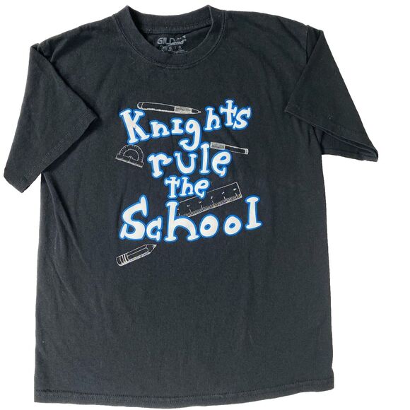 MIXED LOT of 6-Sz Boys M (10-12) Short Sleeve T-Shirts Mickey Mouse Polo Knights - Picture 11 of 11